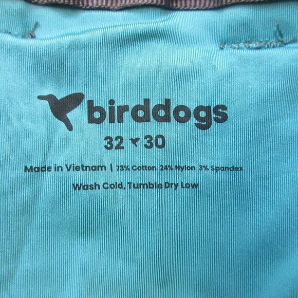 Birddogs Mens Pants 32X30 Grey Cotton Blend Performance Office Travel Casual 450 - Picture 3 of 10